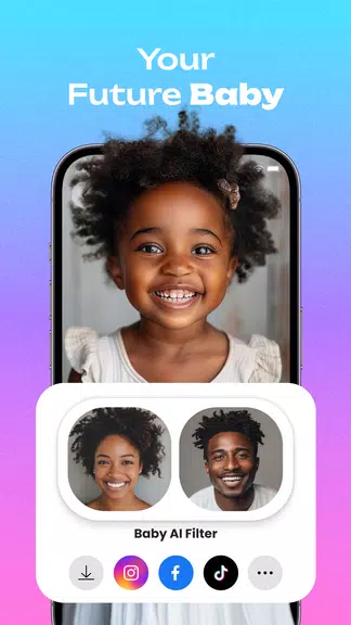 AI Baby Generator: Face Maker Ekran Görüntüsü 2