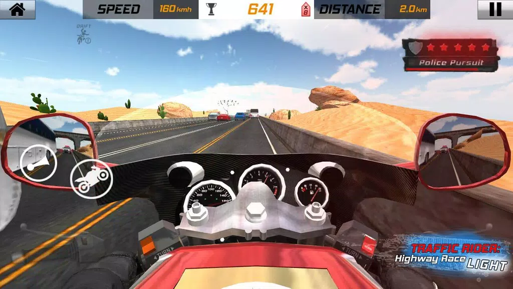 Traffic Rider: Highway Race Li應用截圖第0張