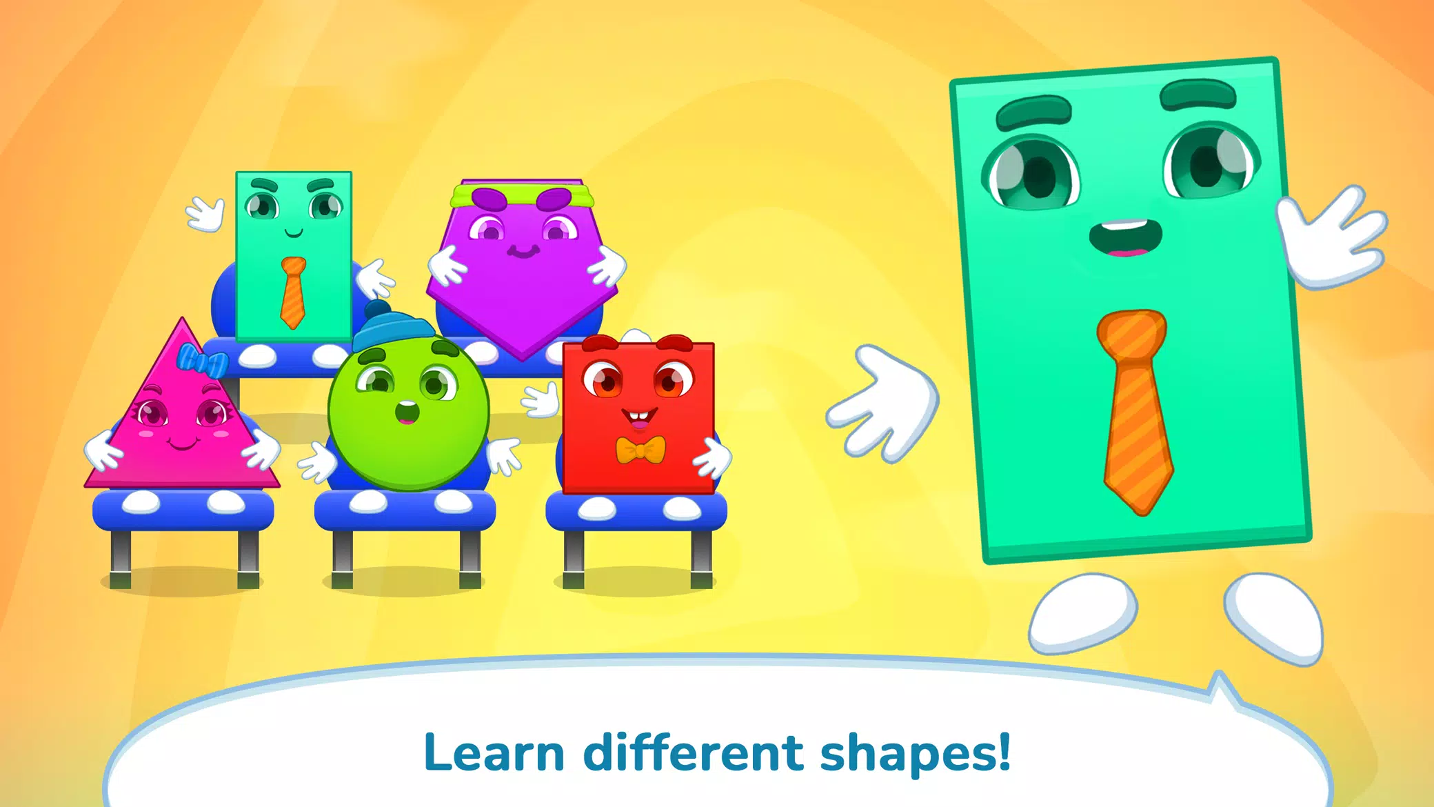 Numbers & Shapes Learning Game Zrzut ekranu 3