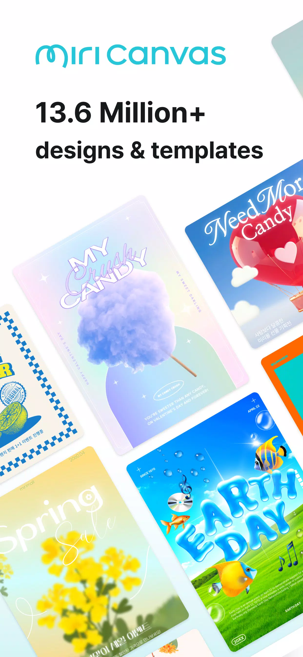 MiriCanvas: Poster, PPT design ภาพหน้าจอ 0