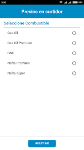 Precios en surtidor應用截圖第0張