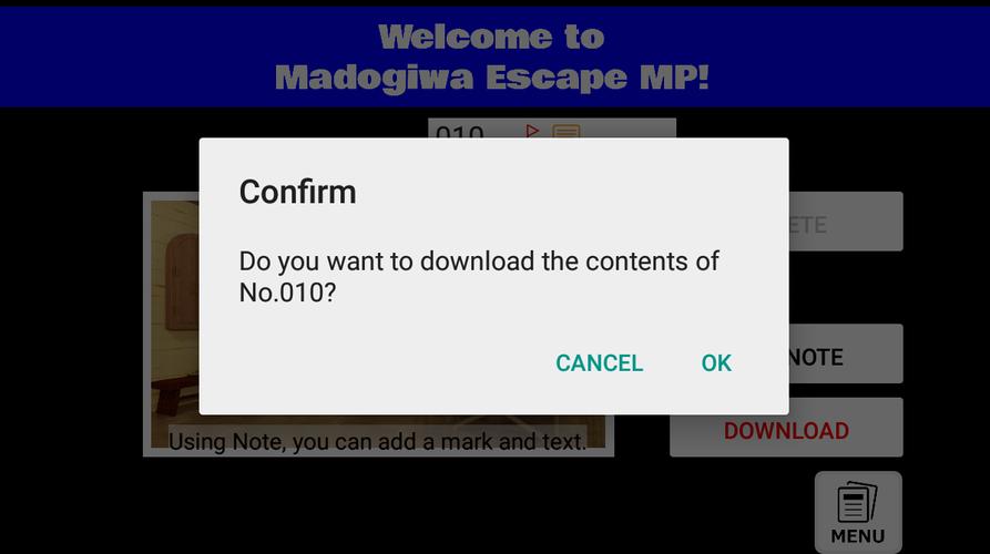 Portal of Madogiwa Escape MP應用截圖第1張