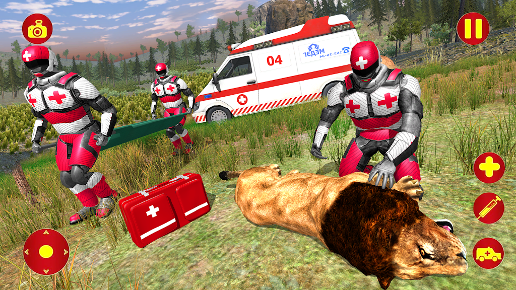 Doctor Robot Animals Rescue ဖန်သားပြင်ဓာတ်ပုံ 0