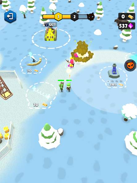 Base Defence: Army Rush Mod應用截圖第1張