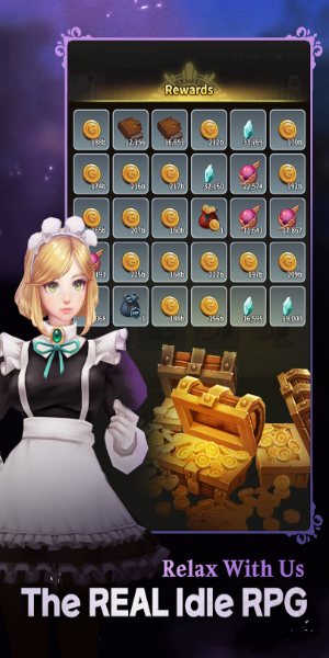 Revenger Saga: Idle RPG ภาพหน้าจอ 1