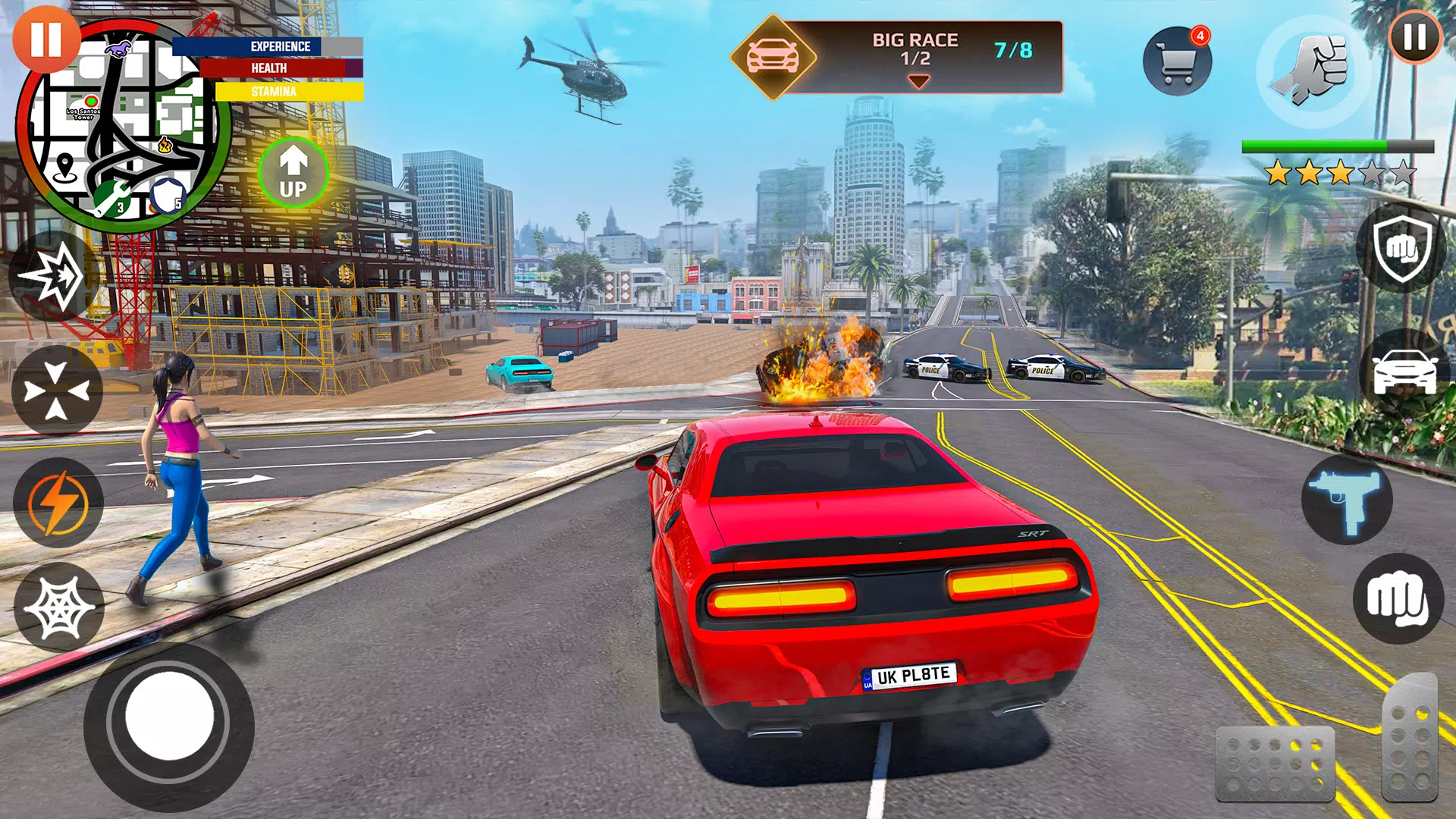 Grand Gangster Game Theft City應用截圖第2張