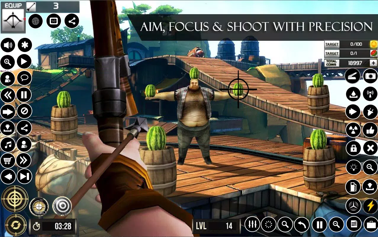 Watermelon Archery Games 3D應用截圖第3張