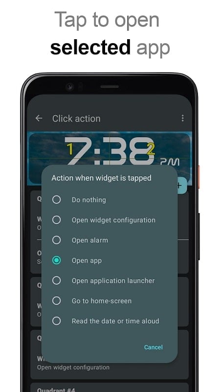Виджет DIGI Clock Plus Скриншот 1