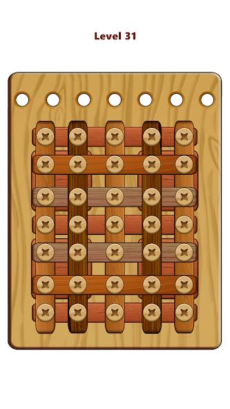 Wood Nuts & Bolts Puzzle Mod應用截圖第2張