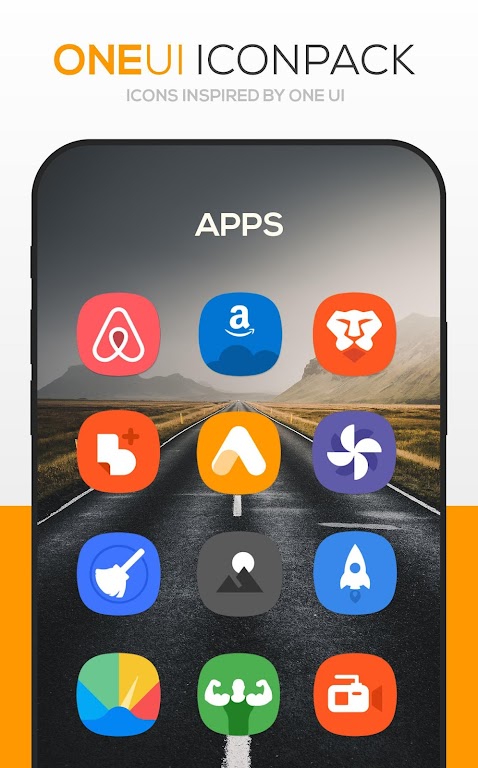 ONE UI Icon Pack Mod Скриншот 1