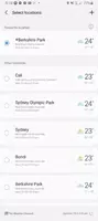 Samsung Weather 스크린샷 3