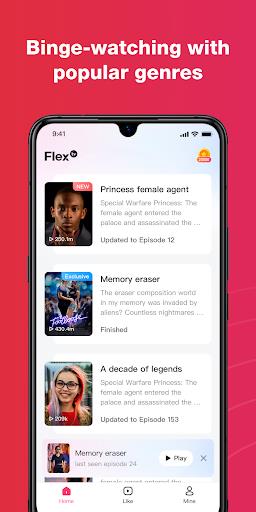 Schermata Flex TV 2