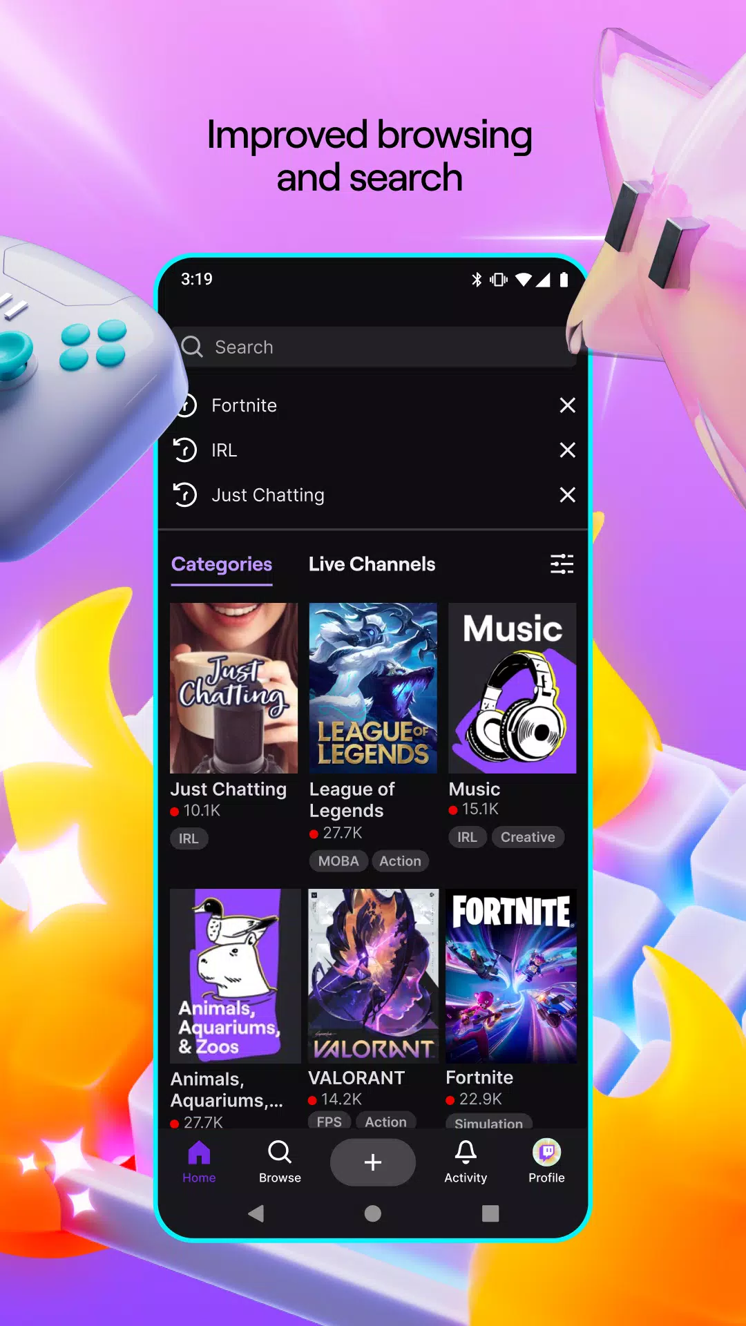 Twitch：实况直播应用截图第2张