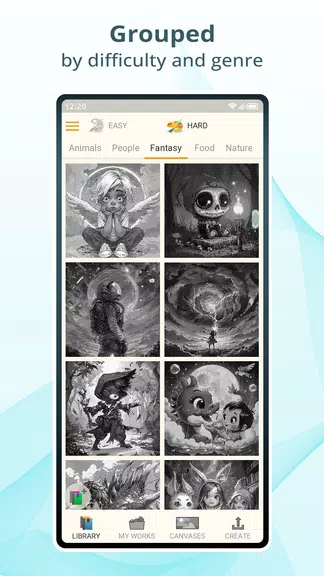 Pixel Dye: Color by number Скриншот 2