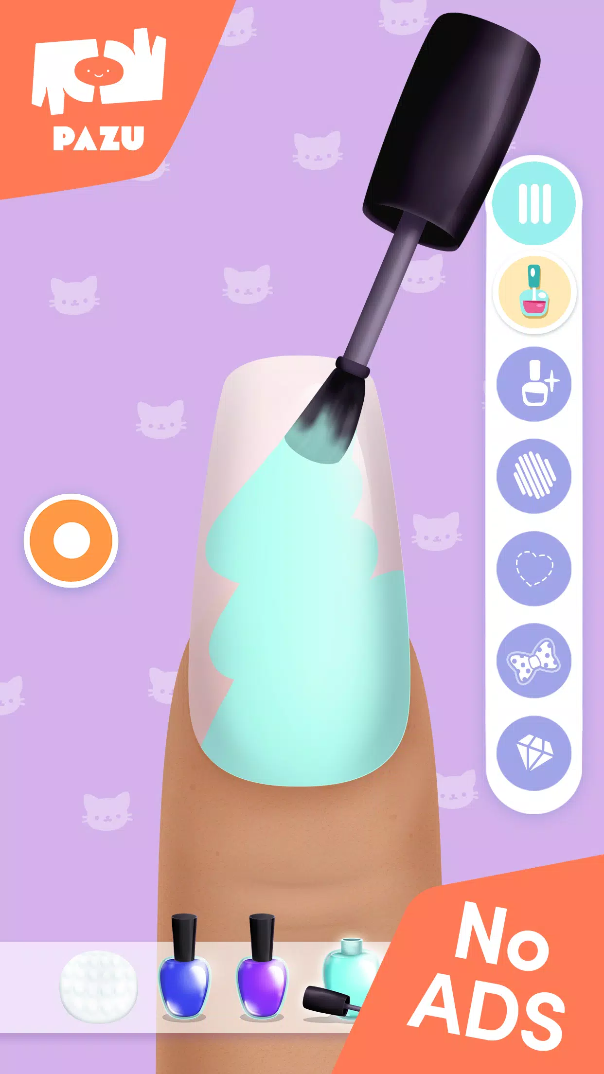 Salón de uñas para niñas Captura de pantalla 1