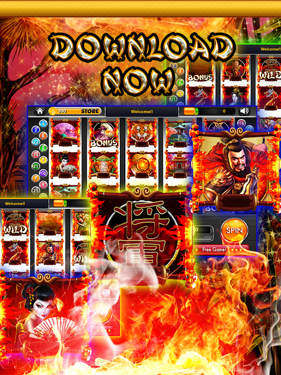 Blazing Samurai Slots – Free應用截圖第1張