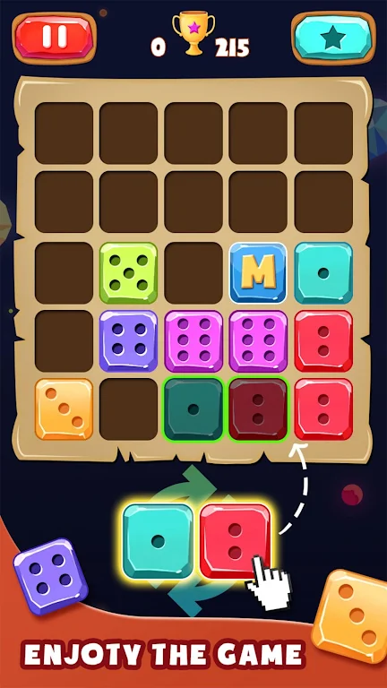 Dominoes Merge : Block Puzzle Tangkapan skrin 1