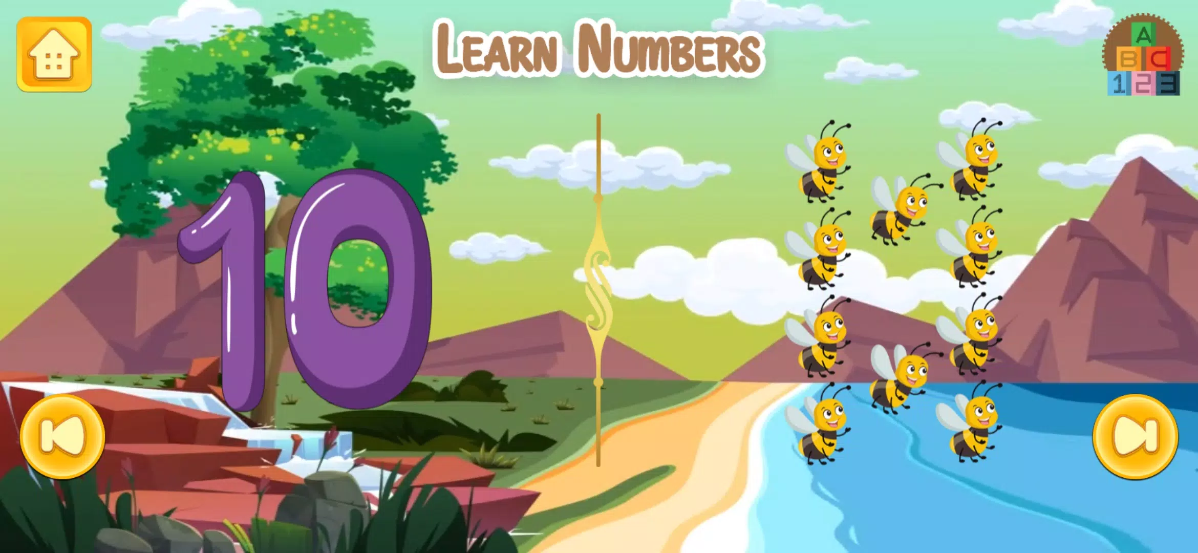 Learn numbers and letters Скриншот 2