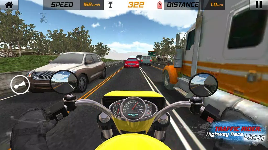 Traffic Rider: Highway Race Li應用截圖第1張