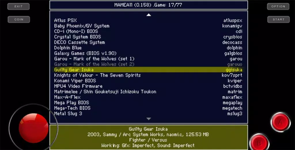 MAMEAll - MAME 0.159u2 Arcade應用截圖第1張