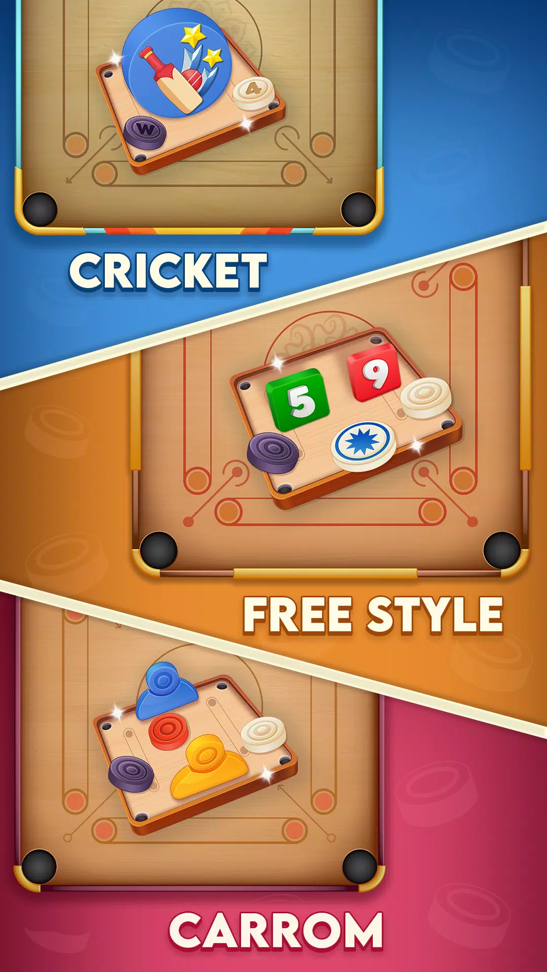 Carrom Cricket應用截圖第0張