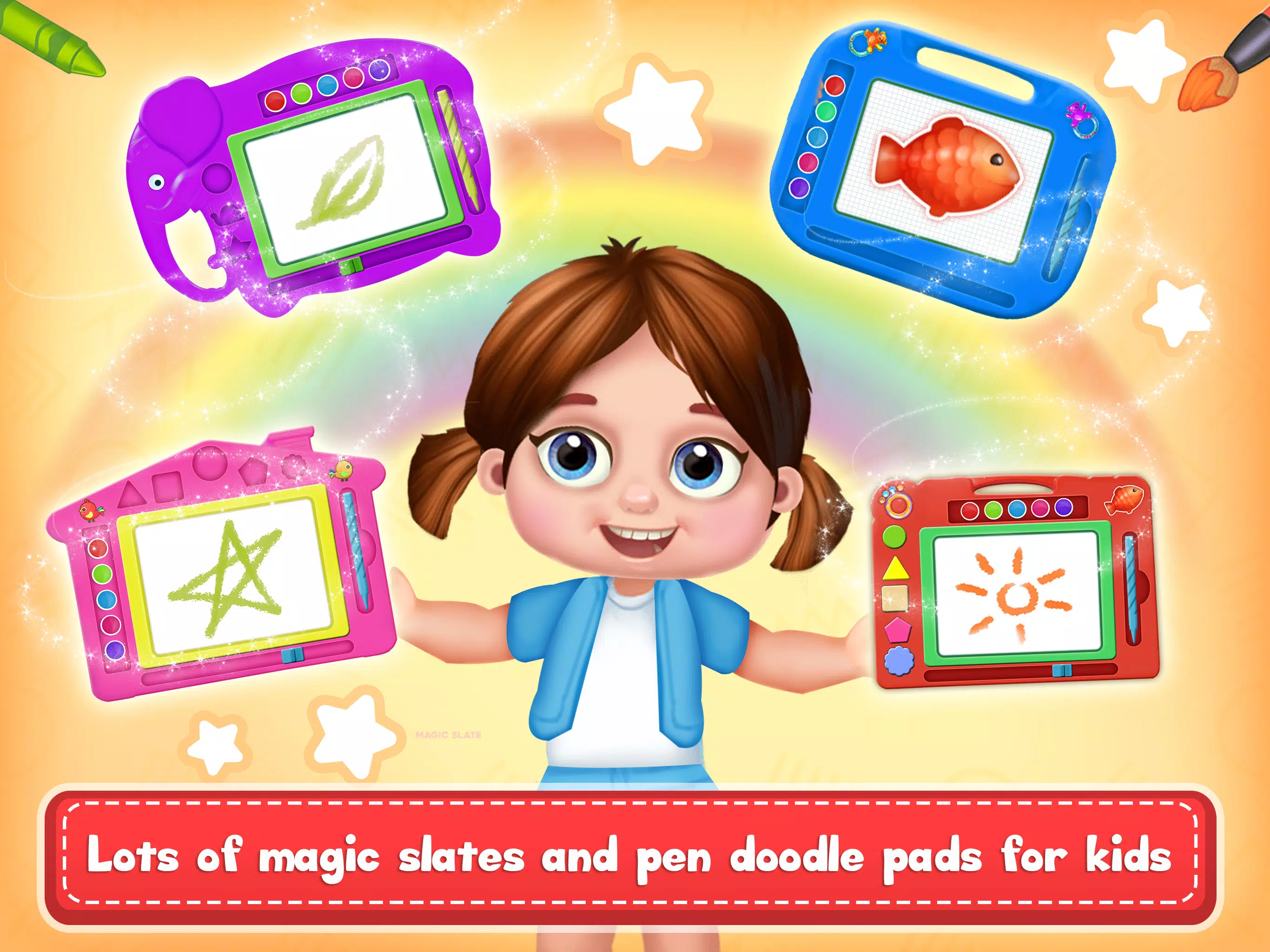Kids Magic Slate Drawing Pad應用截圖第1張