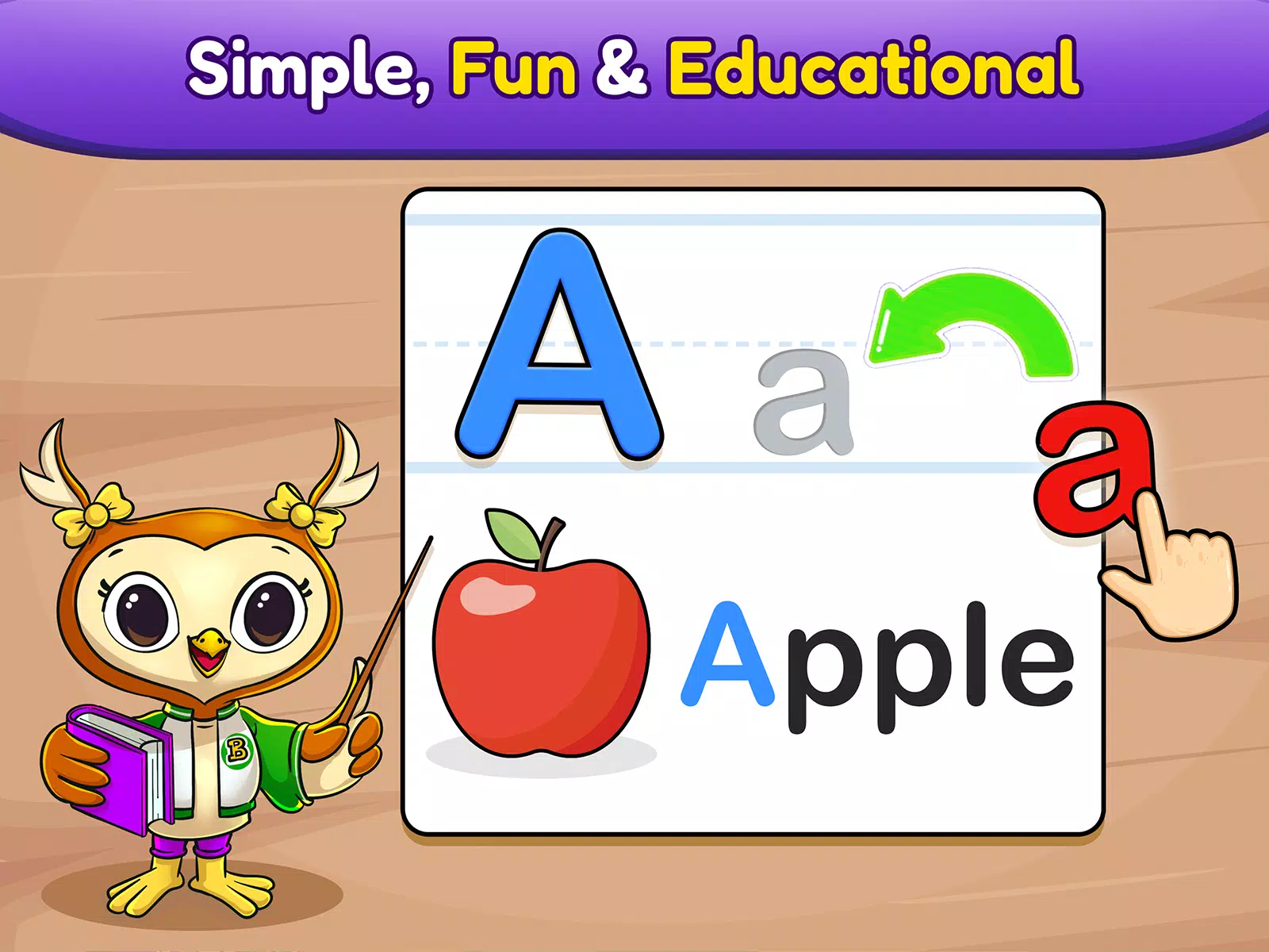 ABC Games: Phonics & Tracing ဖန်သားပြင်ဓာတ်ပုံ 1