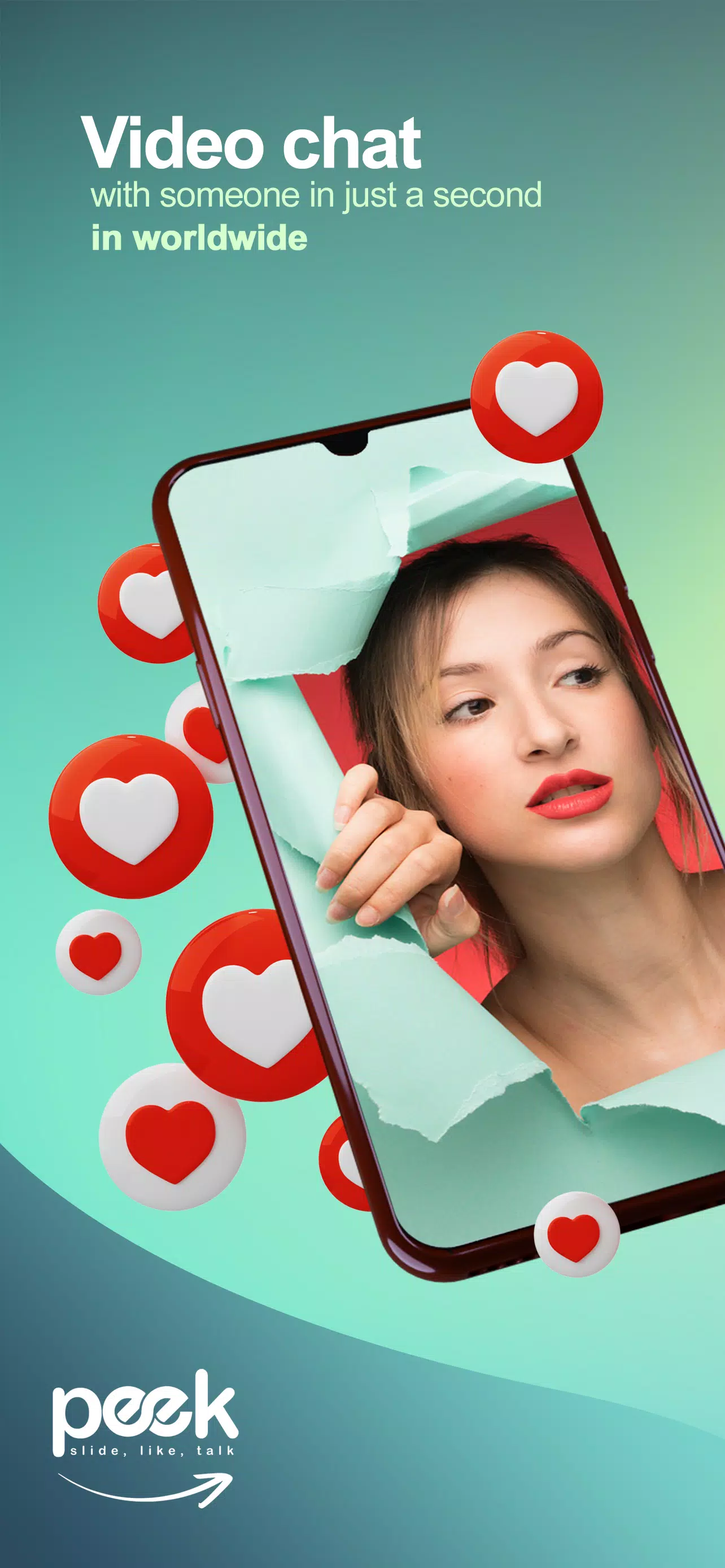 Peek - Live Video Chat Schermafbeelding 0
