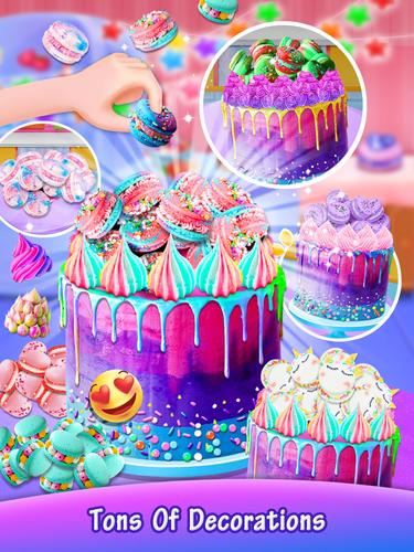 Galaxy Unicorn Cake スクリーンショット 2