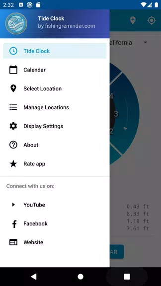 Tide Clock ภาพหน้าจอ 1