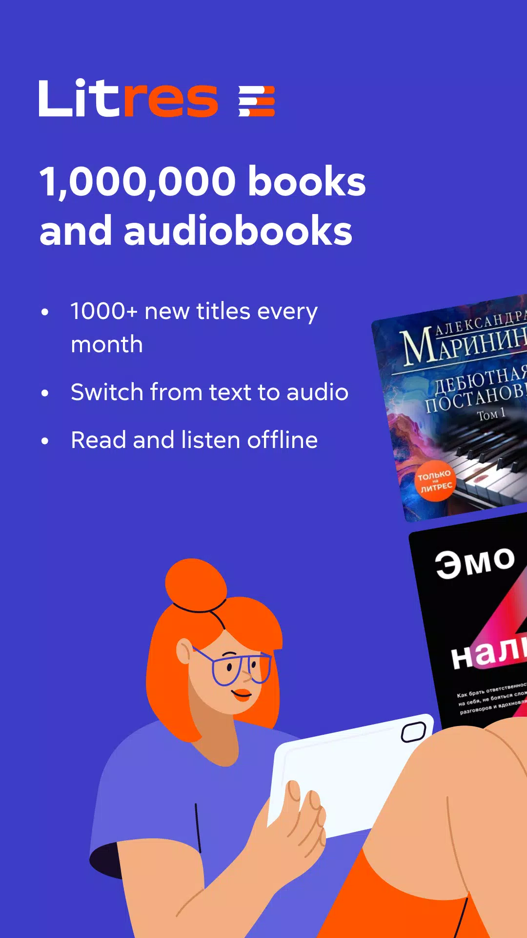 Litres: Books Ảnh chụp màn hình 0