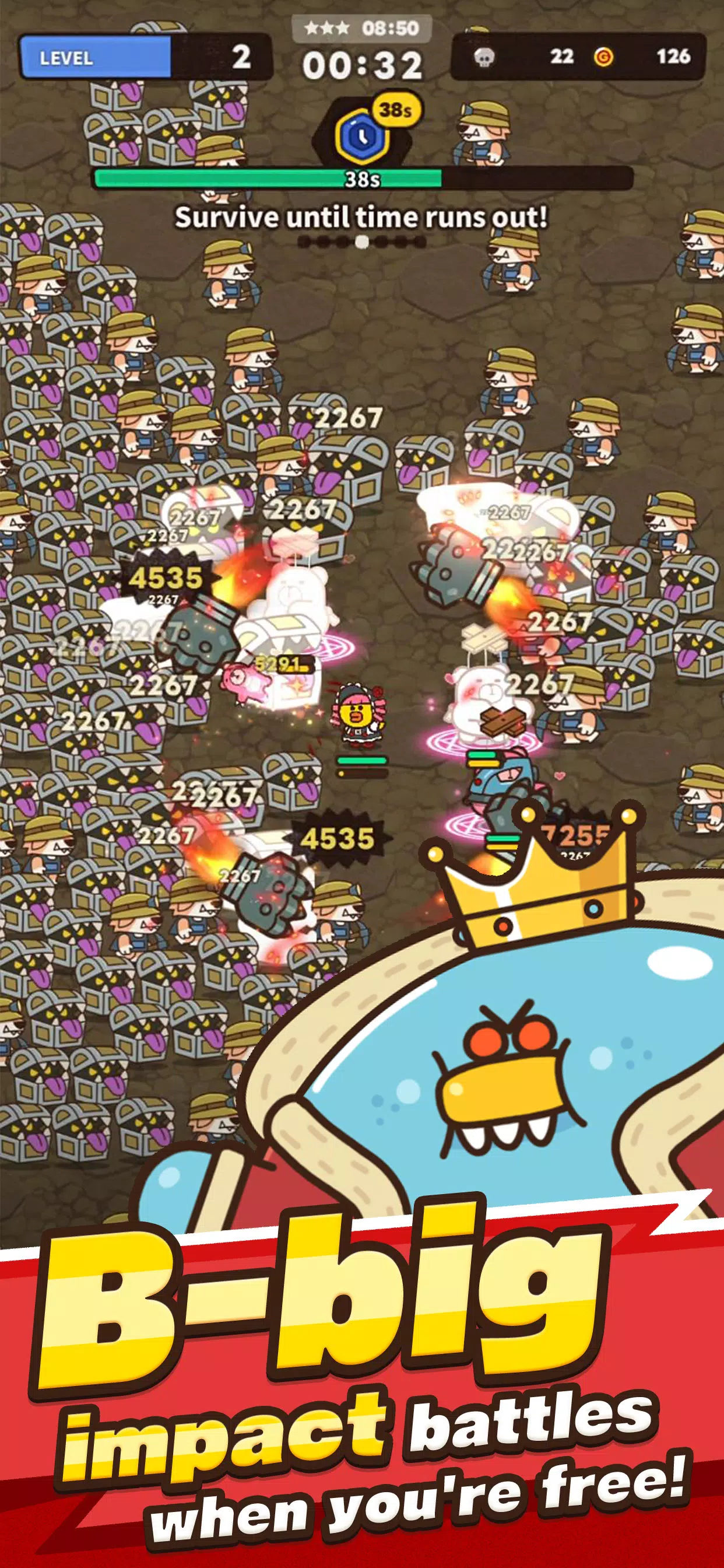 LINE Hero Rumble/Let's rumble!應用截圖第0張
