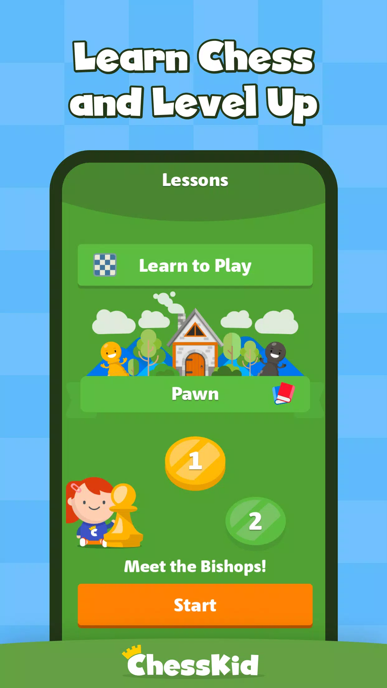 ChessKid - Ajedrez para niños Captura de pantalla 0