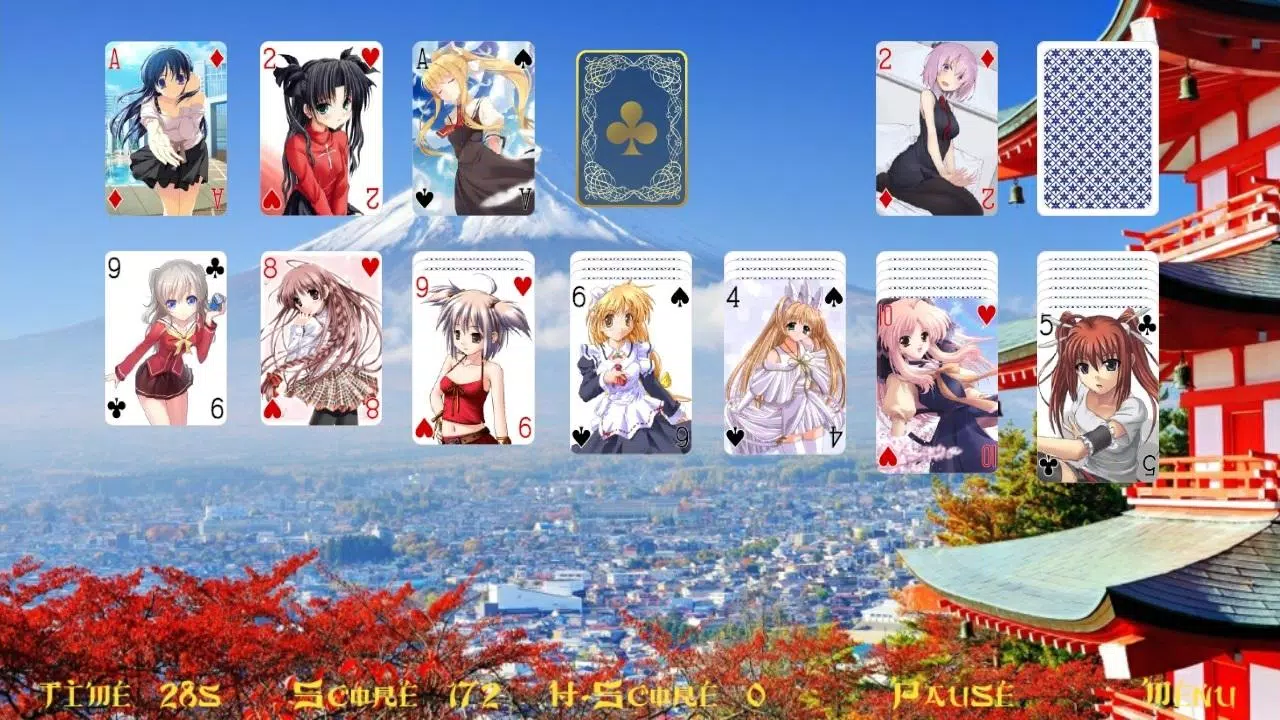 Miss Hentai Solitaire ภาพหน้าจอ 0