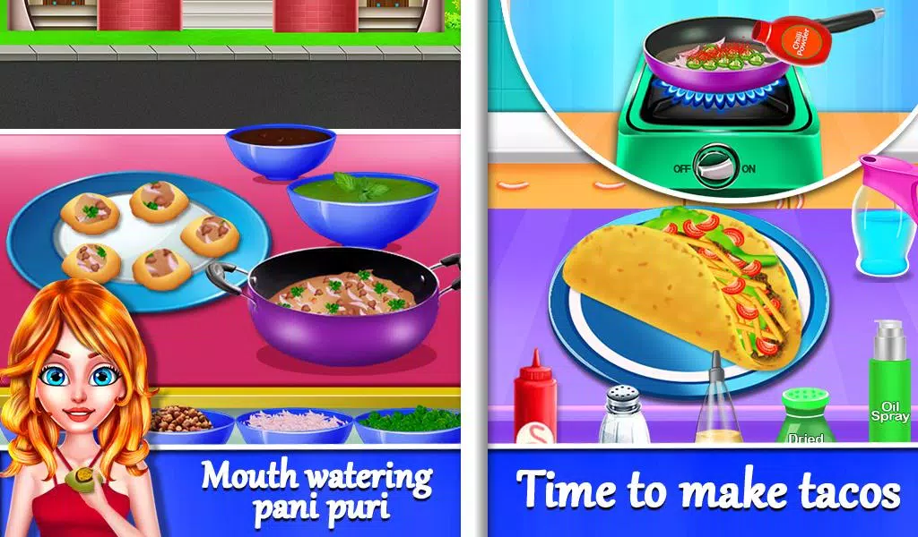 Cooking in Kitchen Food Games Ảnh chụp màn hình 3