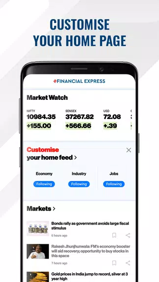 Financial Express-Market News Schermafbeelding 1