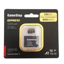 開關2兼容GameStop 256GB Express microSD卡