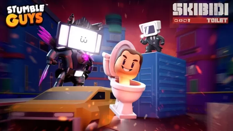 《Stumble Guys》賽事亮點：Skibidi廁所風潮席派全場