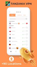 Tanzania VPN - Private Proxy ဖန်သားပြင်ဓာတ်ပုံ 2