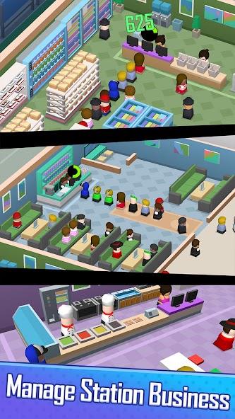 Railway Tycoon - Idle Game Mod應用截圖第1張