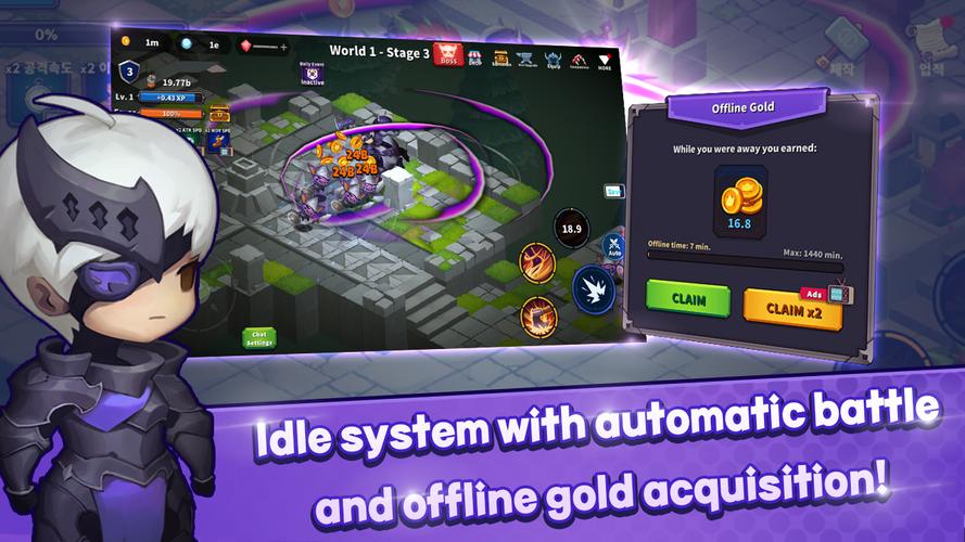 Idle Iron Knight應用截圖第0張