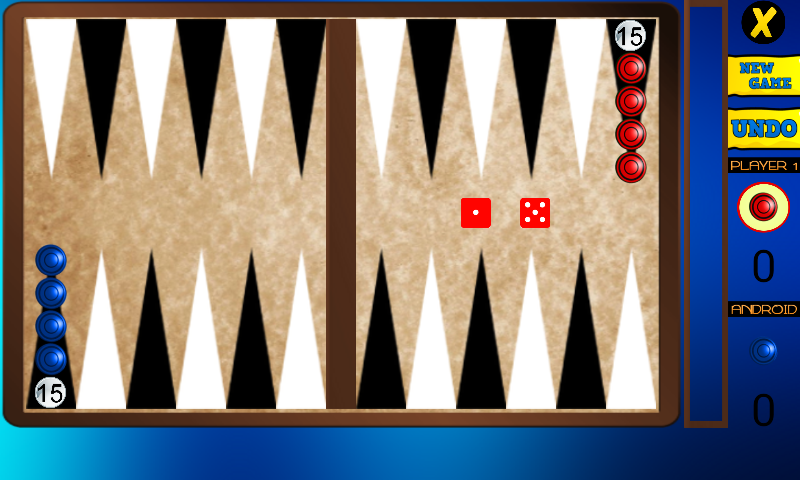 Narde - Long Backgammon by Clarka Apps ภาพหน้าจอ 0