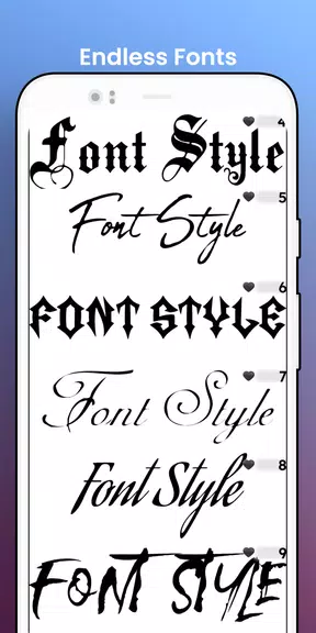 Fonts - Logo Maker應用截圖第2張