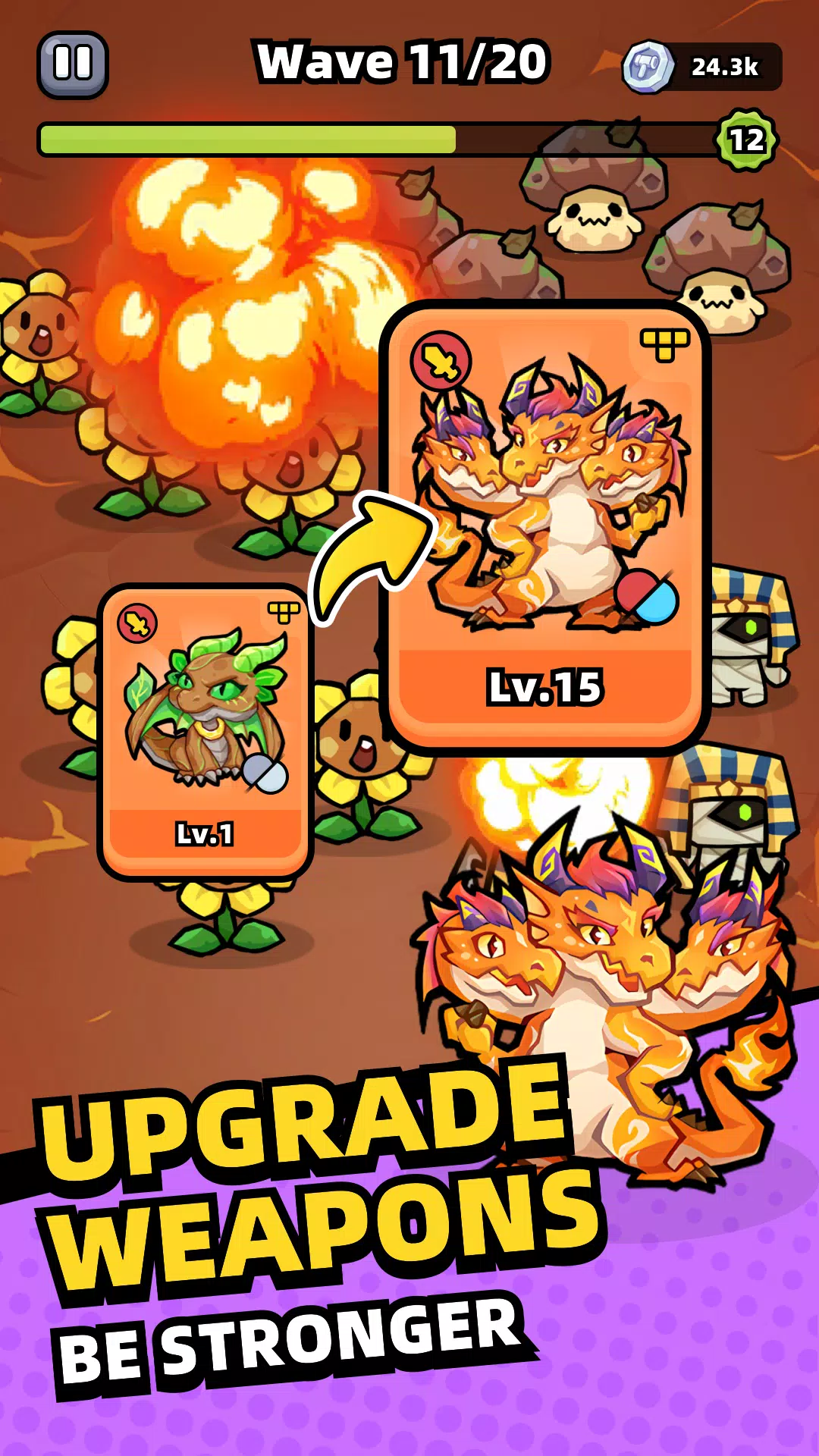 Weapon Master: Backpack Battle應用截圖第2張