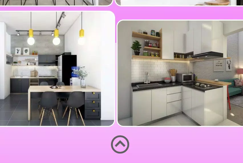 Minimalist Kitchen Design ဖန်သားပြင်ဓာတ်ပုံ 2