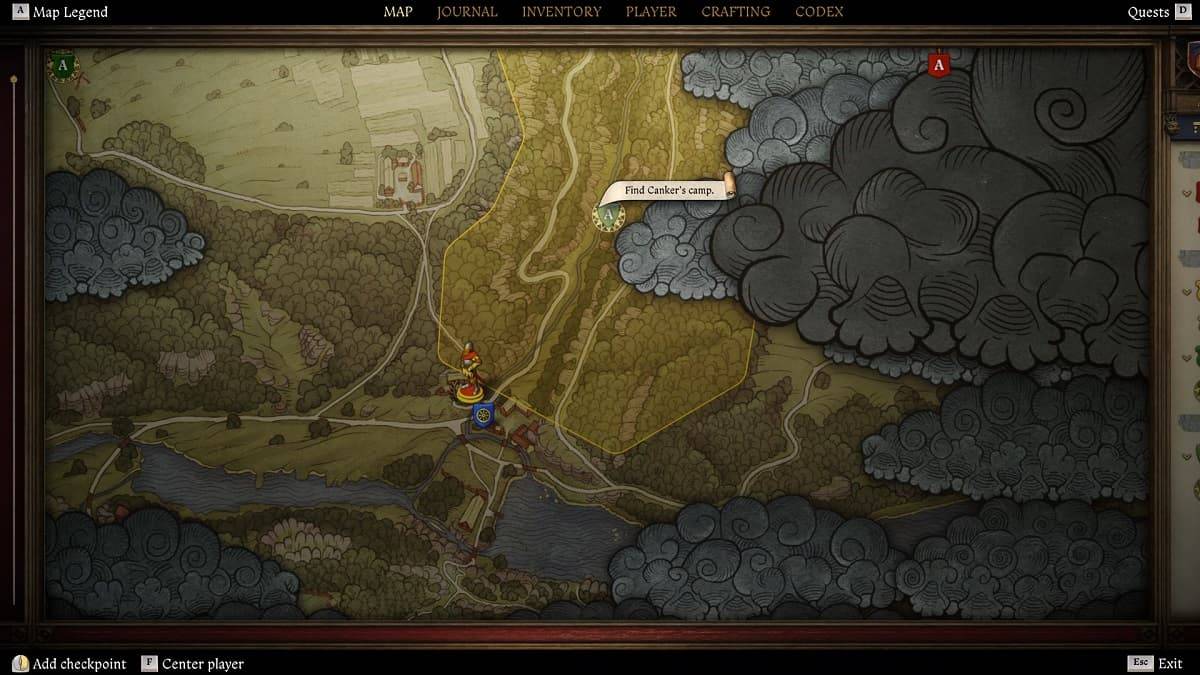 王国来拯救2 canker Quest Map