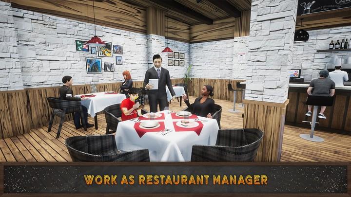 Cafe Restaurant Sim Food Games應用截圖第1張