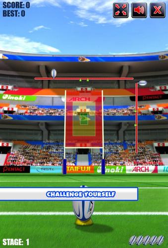 Rugby Kicks Captura de pantalla 3