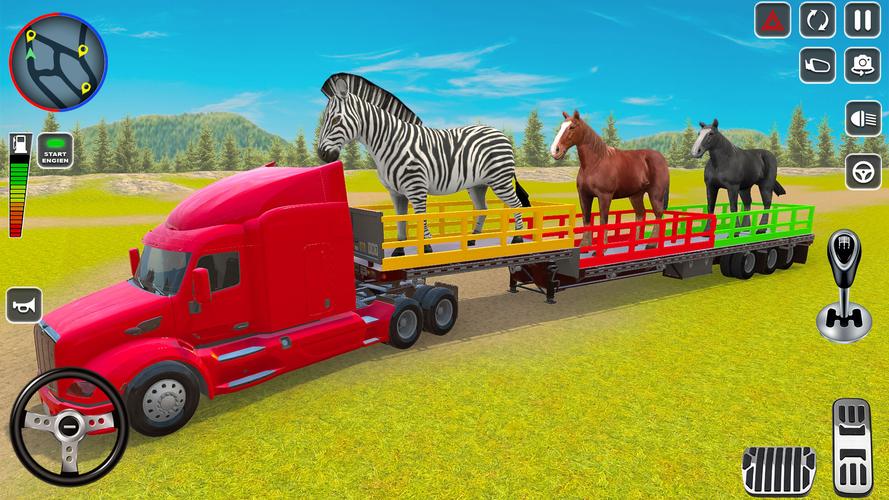 Wild Animal Truck Transporter應用截圖第0張