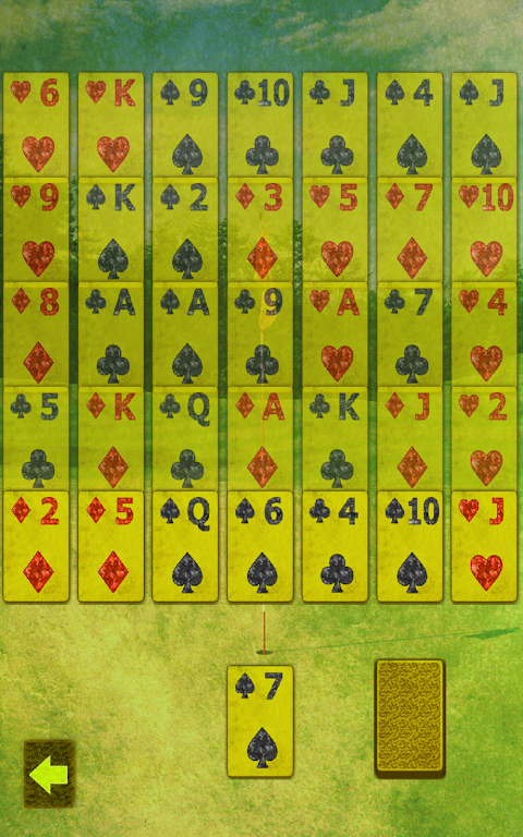Golf(Solitaire) 스크린샷 1